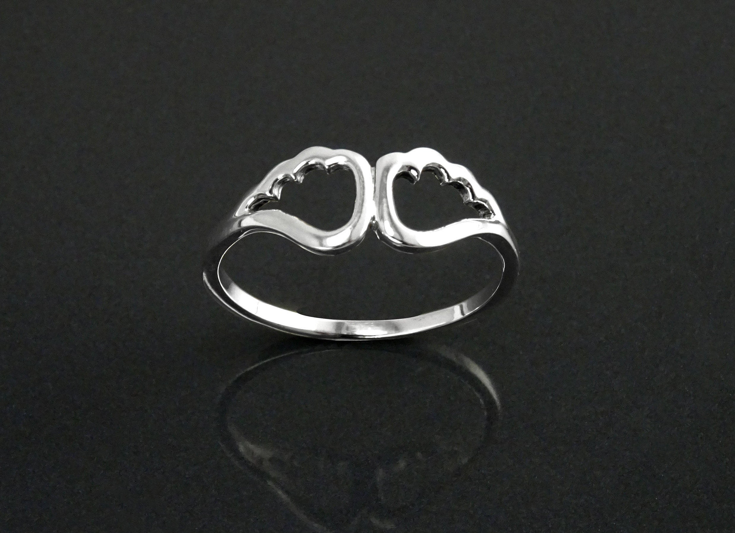 Bague Ange Gardien Argent 925 Aile d'Ange