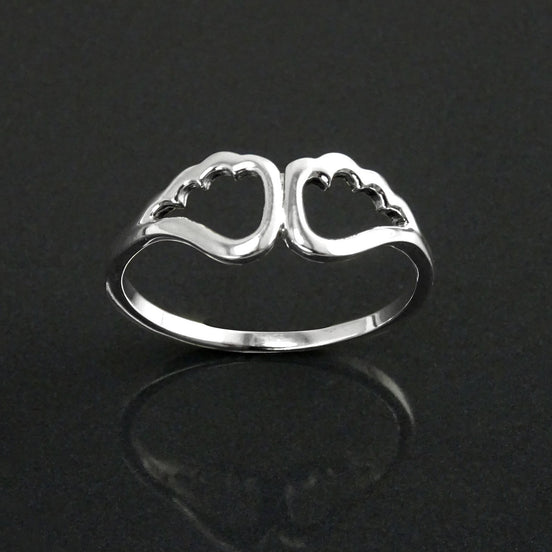 Bague Ange Gardien Argent 925 Aile d'Ange